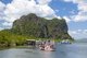 Thailand: Fishing boats in the river mouth near Hat Yao, Trang Province